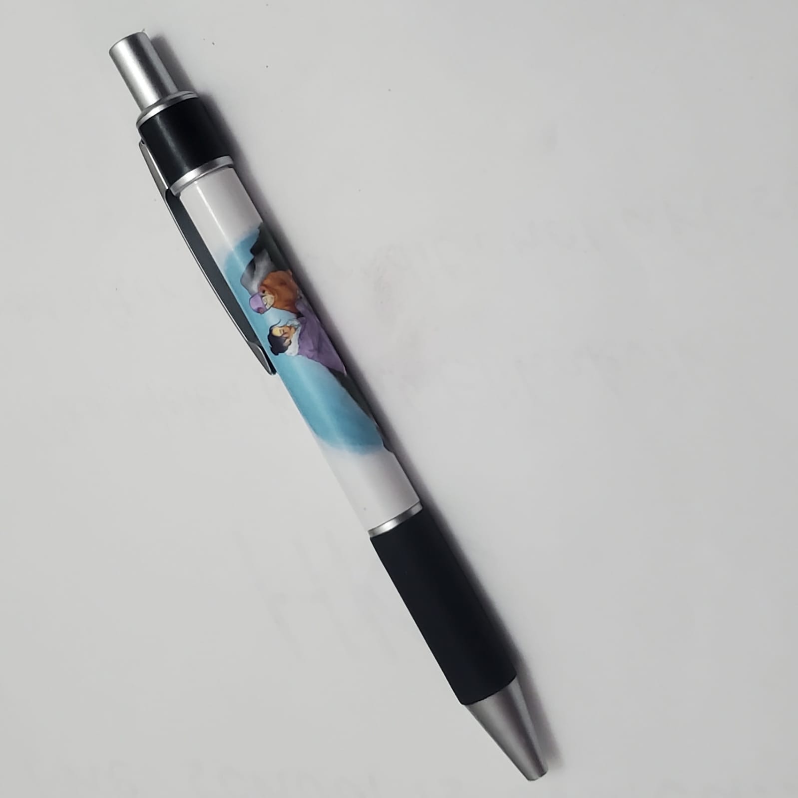 Pen Clicking Open and Closed:
The pen made a sharp clicking sound each time it was pressed. Repeating the motion created a steady, mechanical rhythm.