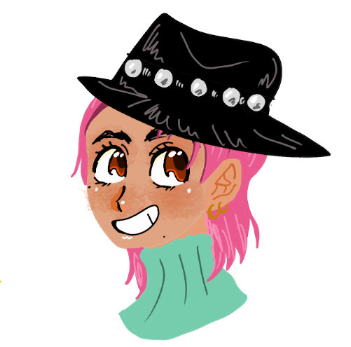 Here is the image of my self portrait.