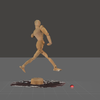 My wooden drawing model standing in a funny pose without an arm. It's been through alot.